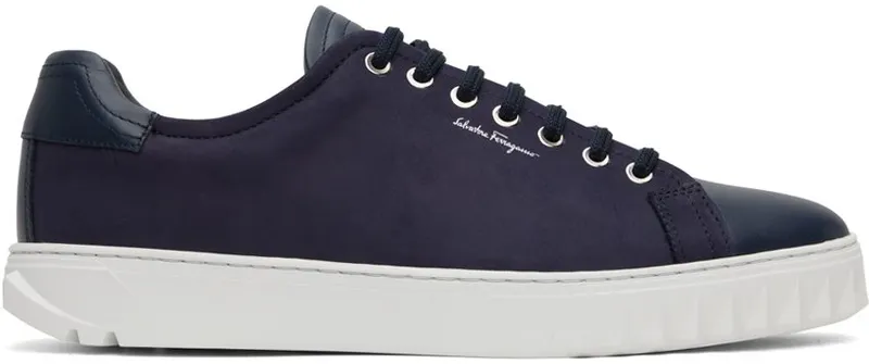 Salvatore Ferragamo Indigo Cube Sneakers (686300 02A888008)