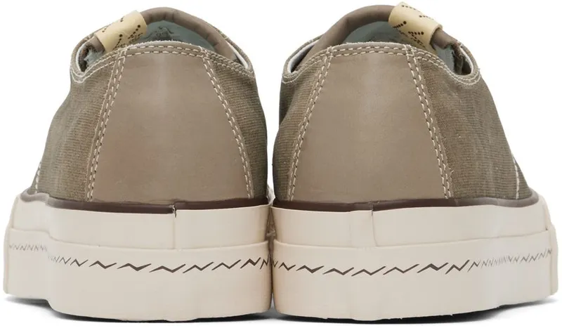 Visvim Khaki Skagway Sneakers (122201001002)