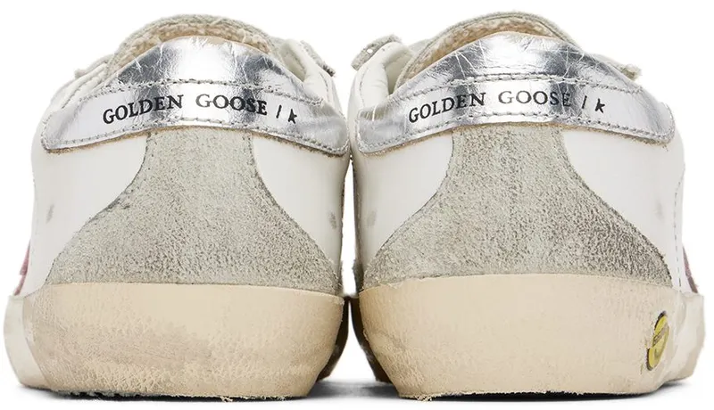 Golden Goose Kids White Old School Sneakers (GYF00177.F002435.81482)
