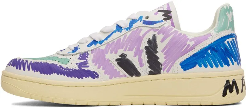 Marni Multicolor Veja Edition V-10 Sneakers (VXMS-3081B-V1020)