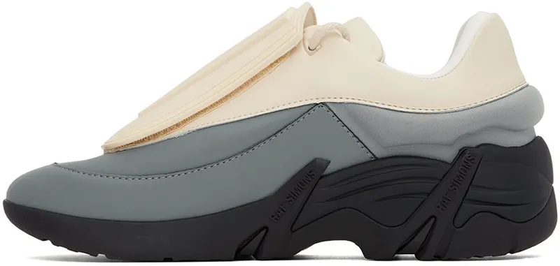 Raf Simons Off-White & Gray Antei Sneakers (HR740009L)