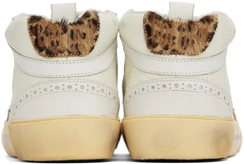 Golden Goose Off-White Mid Star Sneakers (GWF00122.F003221.15375)