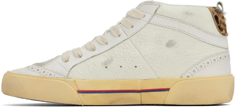 Golden Goose Off-White Mid Star Sneakers (GWF00122.F003221.15375)