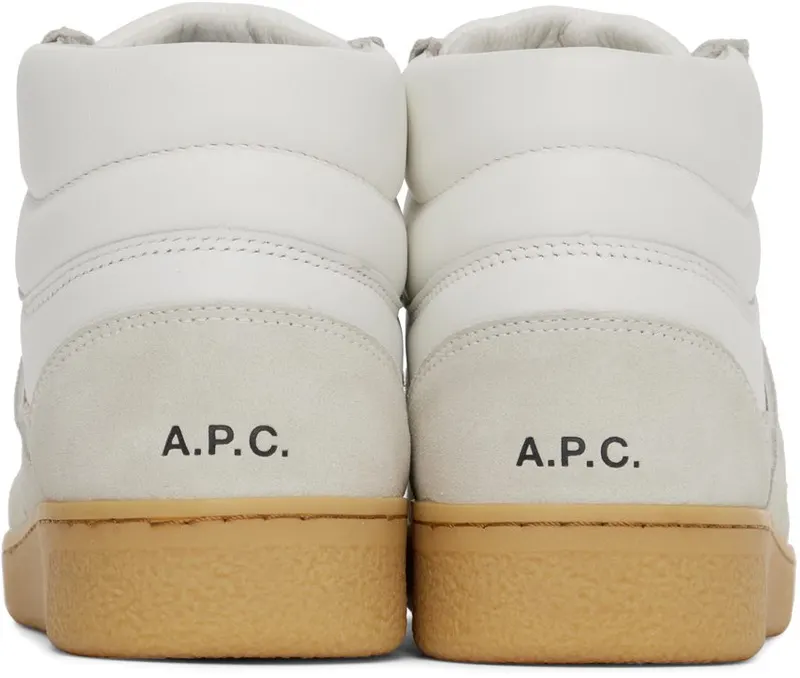 A.P.C. Off-White Plain Sneakers (PUAAW-M56120)
