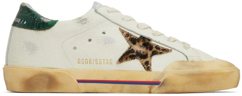 Golden Goose Off-White Super-Star Sneakers (GWF00107.F003207.15372)