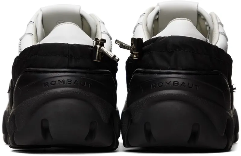 Rombaut SSENSE Exclusive Black & White Boccaccio II Future Sneakers (S21-B-004)