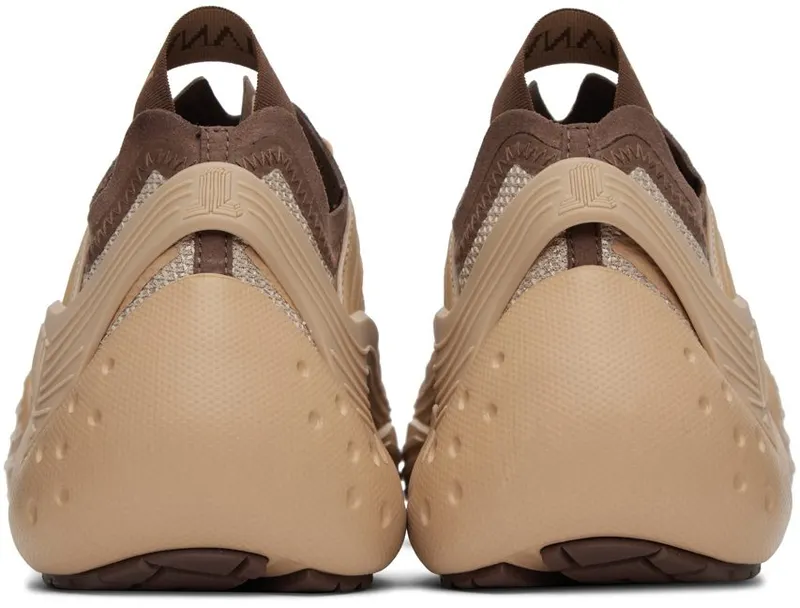 Lanvin Tan Flash-X Sneakers (FM-SKIK00-MEFR-A22)