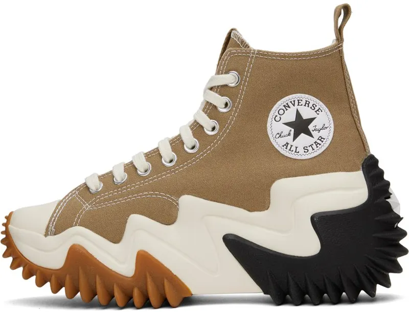 Converse Run Star Motion Platform Seasonal Color Sand Dune/zwart/egret