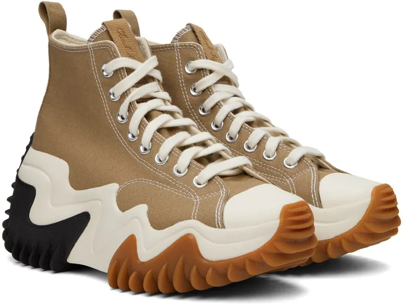 Converse Run Star Motion Platform Seasonal Color Sand Dune/zwart/egret
