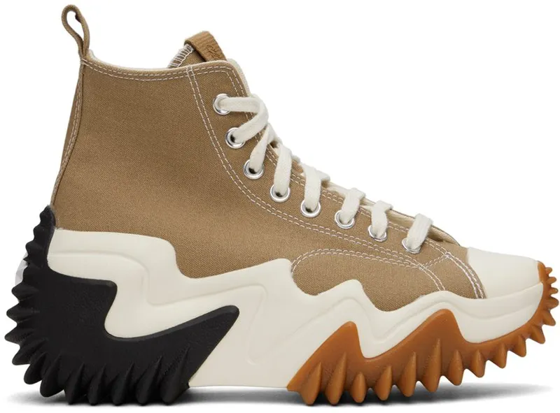 Converse Run Star Motion Platform Seasonal Color Sand Dune/zwart/egret