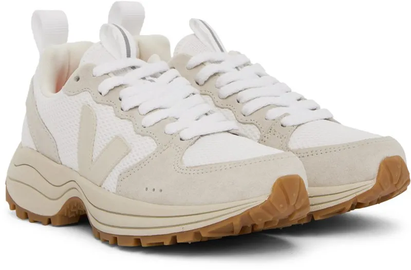 VEJA White & Gray Venturi Sneakers (VT0102257)