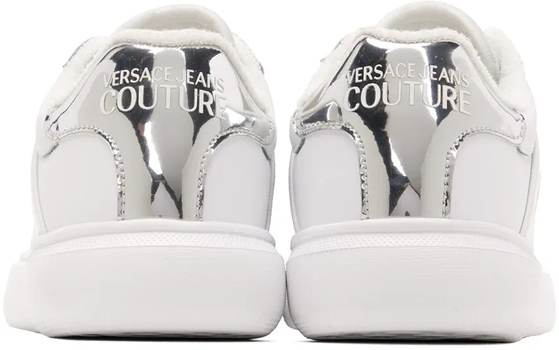 Versace Jeans Couture White Logo Sneakers (E73VA3SL3EZP130)