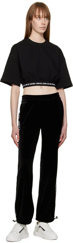 Versace Jeans Couture White Logo Sneakers (E73VA3SL3EZP130)