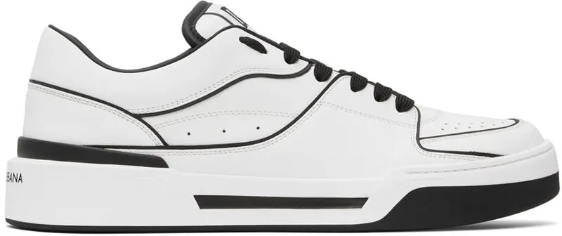Dolce & Gabbana White New Roma Sneakers (CS2036AY965)