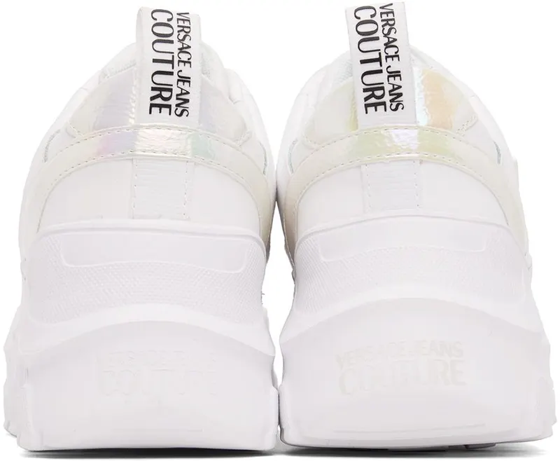 Versace Jeans Couture Black Speedtrack Fluo Sneakers (E73VA3SC2EZP133)