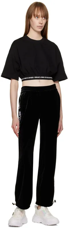 Versace Jeans Couture Black Speedtrack Fluo Sneakers (E73VA3SC2EZP133)