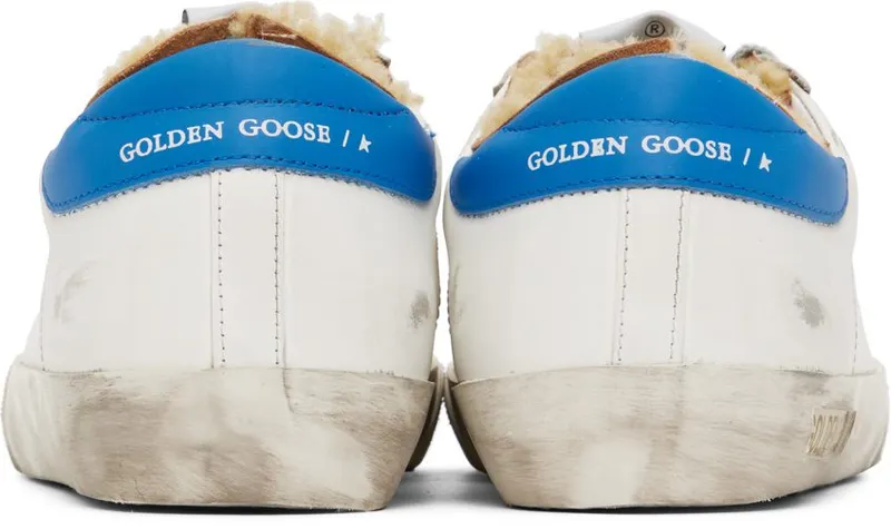 Golden Goose White Super-Star Skate Sneakers (GMF00105.F003174.11153)