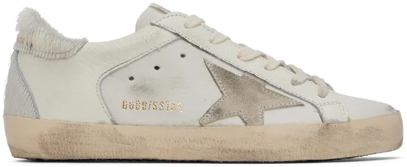 Golden Goose White Super-Star Sneakers (GWF00104.F003205.11110)