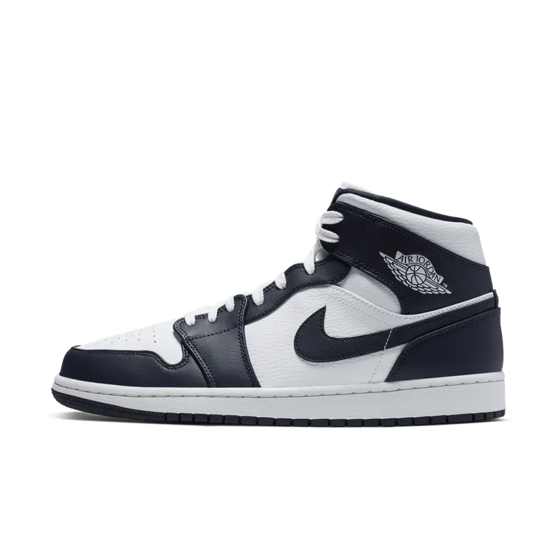 Air Jordan 1 Mid Obsidian (554724-174)