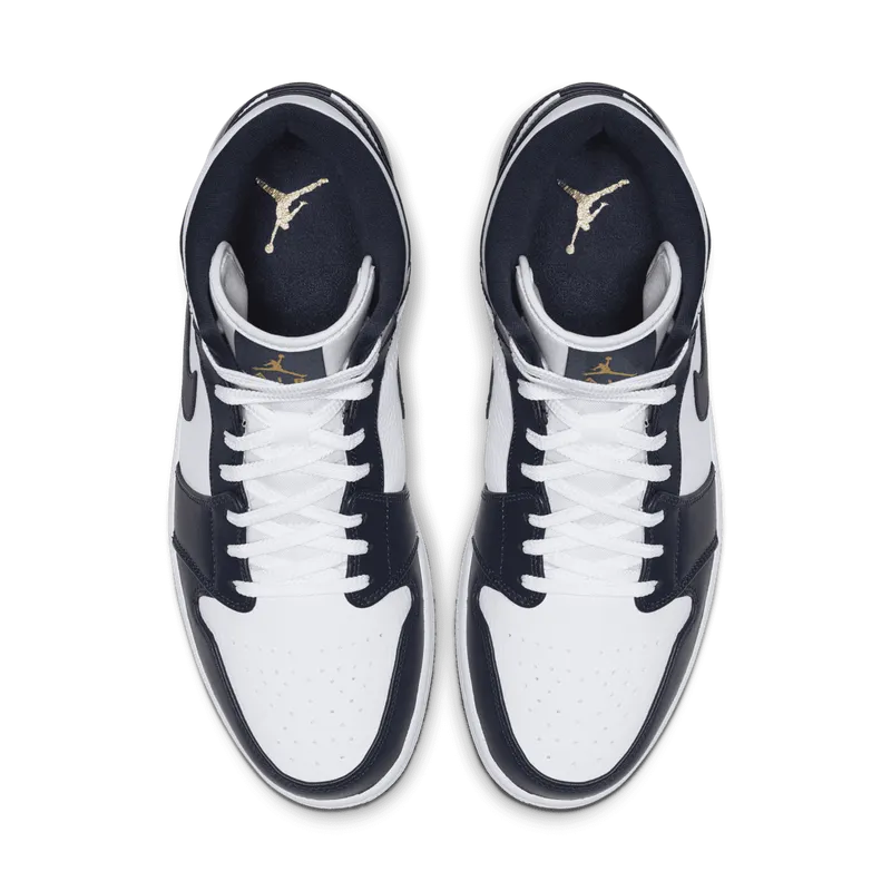 Air Jordan 1 Mid Obsidian (554724-174)