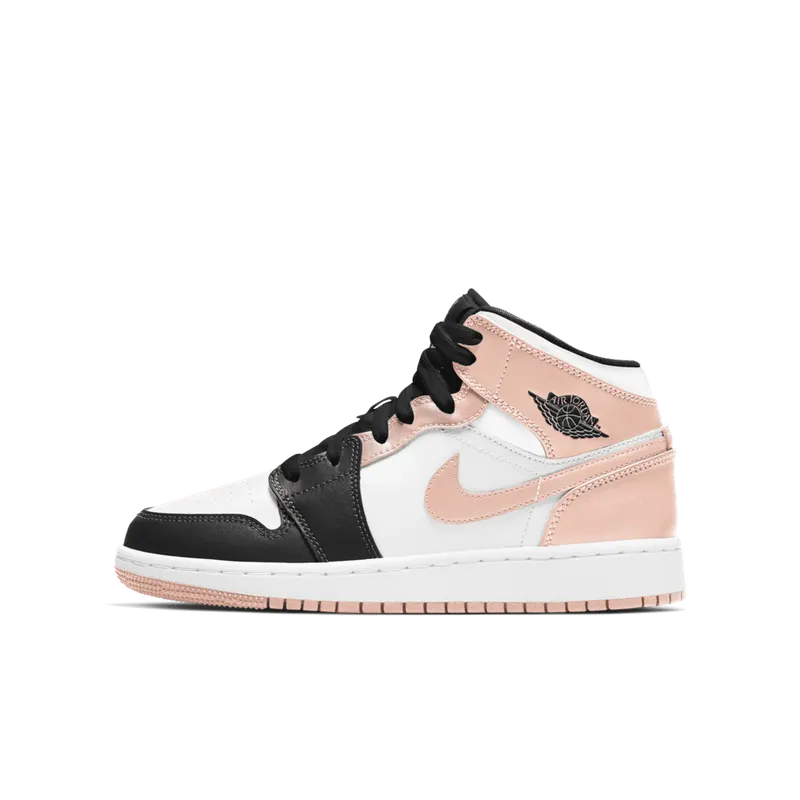 Air Jordan 1 Mid Crimson Tint (GS) (554725-133)