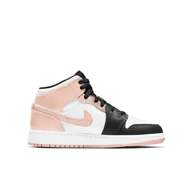 Air Jordan 1 Mid Crimson Tint (GS) (554725-133)