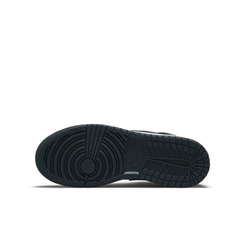 Air Jordan 1 Mid Dark Teal (GS) (554725-411)