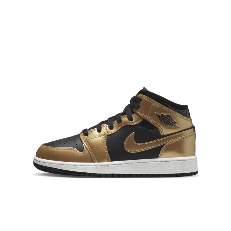 Air Jordan 1 Mid SE Metallic Gold Black (DR6967-071)