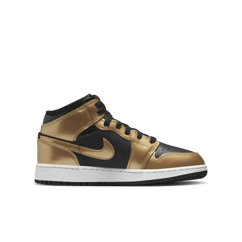 Air Jordan 1 Mid SE Metallic Gold Black (DR6967-071)