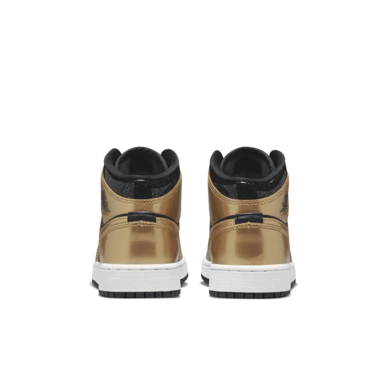 Air Jordan 1 Mid SE Metallic Gold Black (DR6967-071)