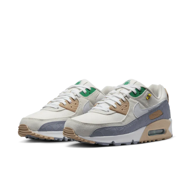 Nike Air Max 90 ‘Moving Company’ White / Wolf Grey / Flash Crimson (DV2614-100)