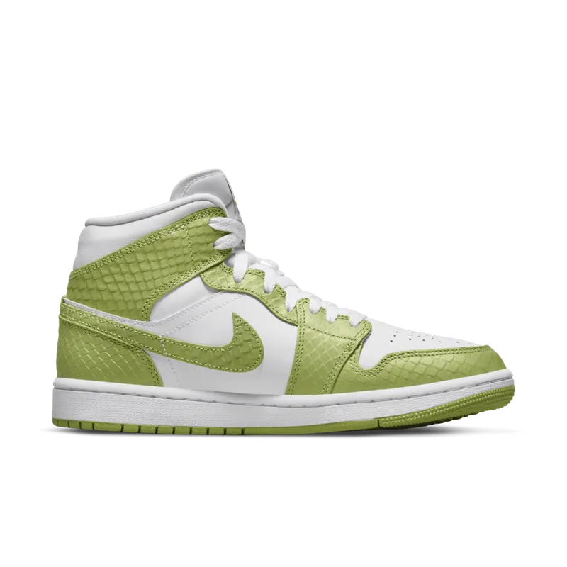 Air Jordan 1 WMNS Mid Green Python (DV2959-113)