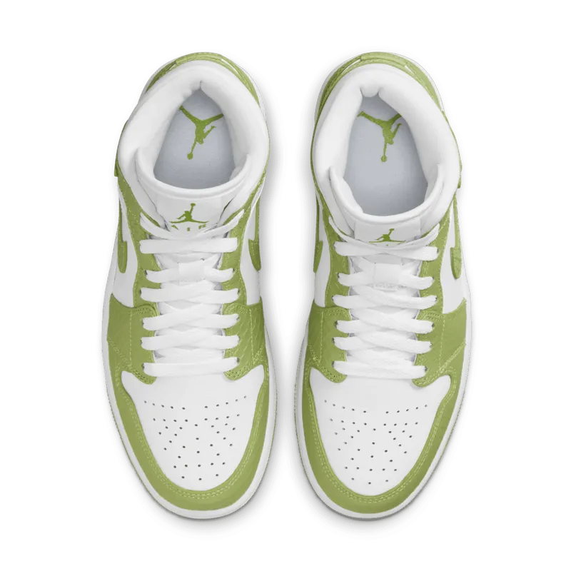 Air Jordan 1 WMNS Mid Green Python (DV2959-113)