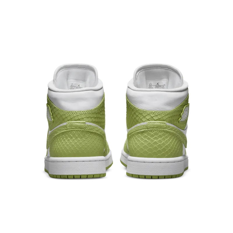 Air Jordan 1 WMNS Mid Green Python (DV2959-113)