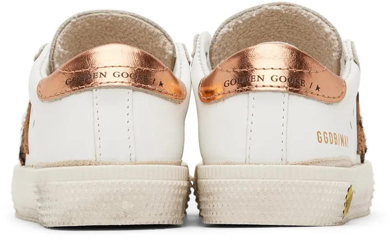 Golden Goose Baby White May Sneakers (GJF00112.F003303.11216)