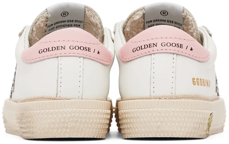 Golden Goose Baby White May Sneakers (GJF00112.F001989.10665)