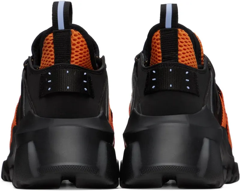 MCQ Black & Orange Orbyt 2.0 Sneakers (700696 R2886)