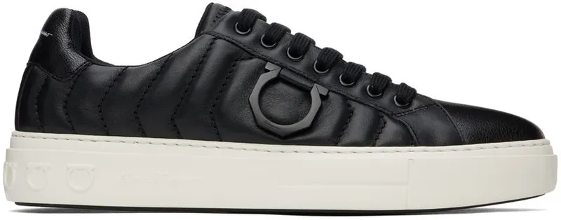 Salvatore Ferragamo Black Laky Sneakers (753821 020776004)