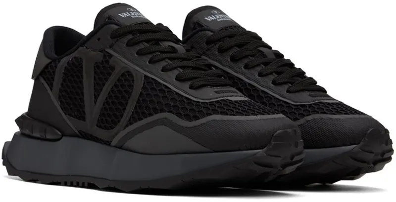 Valentino Garavani Black Netrunner Sneakers (1Y2S0F28XKL)