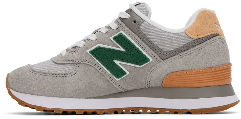 New Balance Gray 574 Sneakers (WL574RF2)