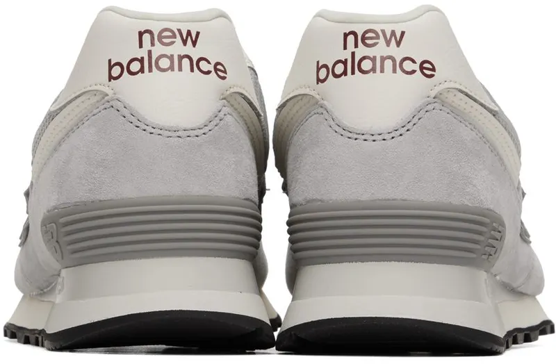 New Balance Gray 574 Sneakers (U574AL2)