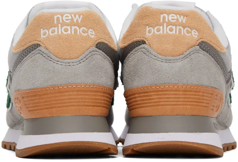 New Balance Gray 574 Sneakers (WL574RF2)