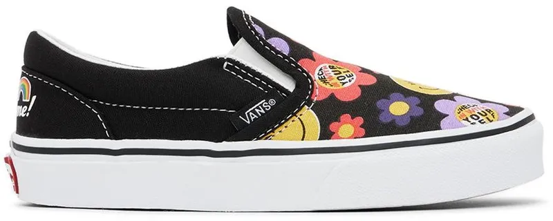 VANS Classic Slip-on Kinderschoenen Zwart (VN000ZBUBLK)