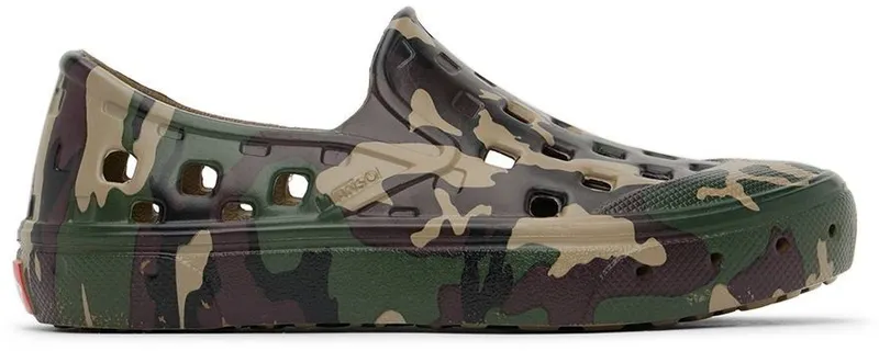 VANS Slip-on Trk Kinderschoenen Groen (VN0A4UVICMA)