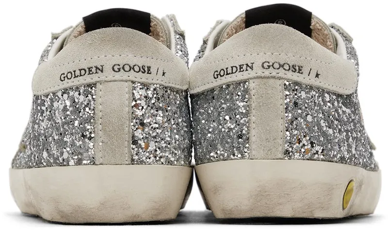 Golden Goose Kids Silver Super-Star Sneakers (GYF00101.F000416.70136)
