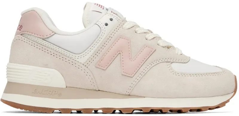 New Balance Taupe 574 Sneakers (U574RE2)