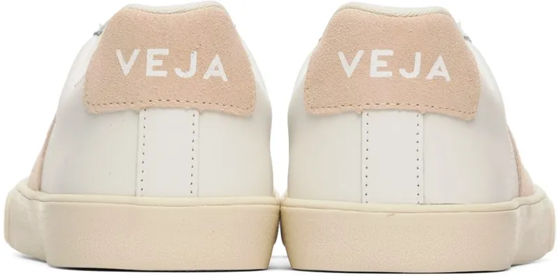 VEJA White & Beige Esplar Sneakers (EO0202335)