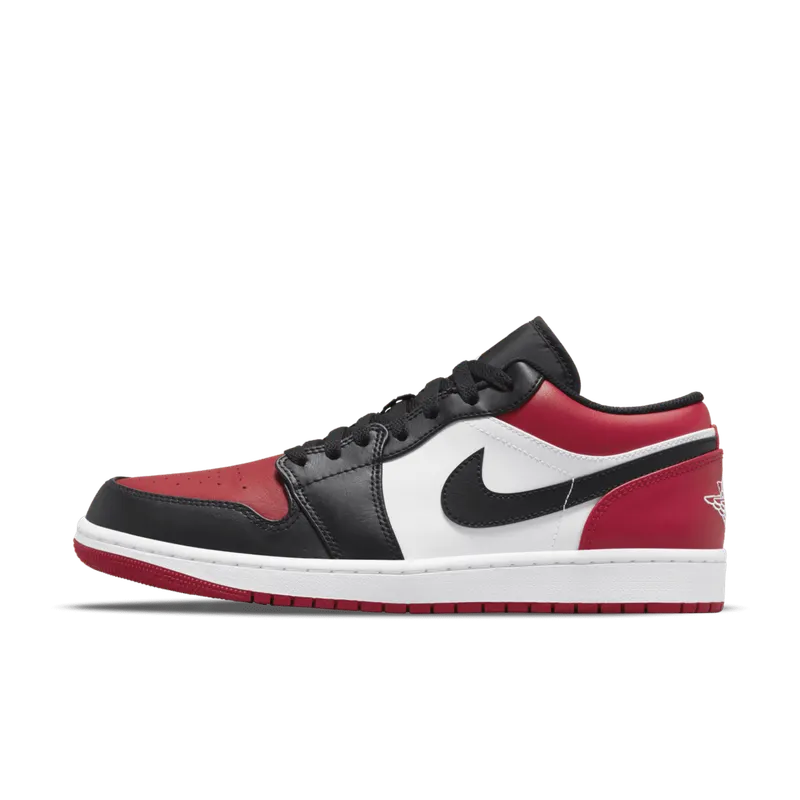 Air Jordan 1 Low Bred Toe (553558-612)