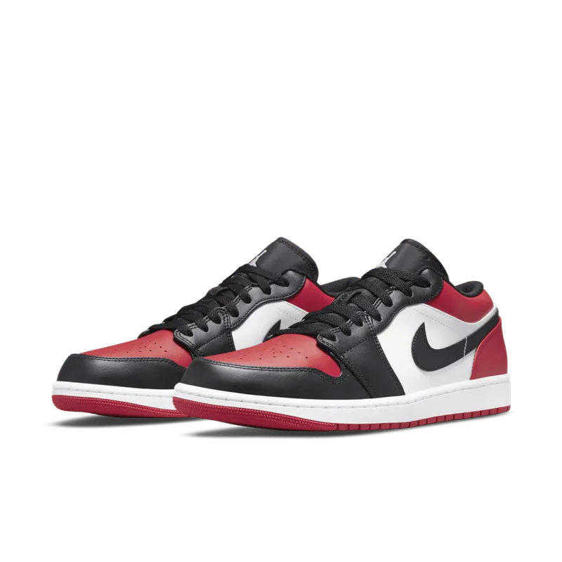 Air Jordan 1 Low Bred Toe (553558-612)