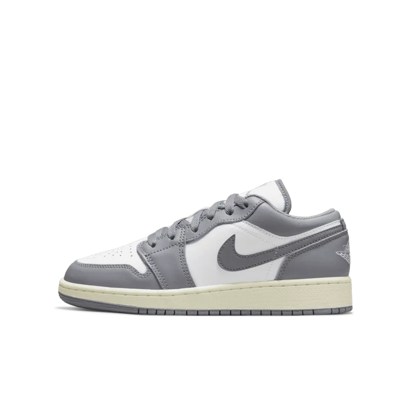 Air Jordan 1 Low Vintage Grey (GS) (553560-053)